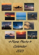 Plane Photo Calendar 2021（A3壁掛け版）